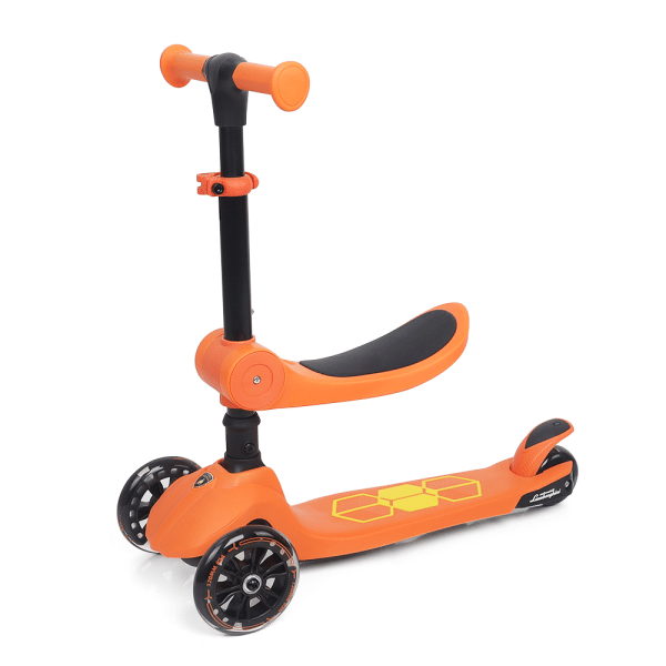 Lamborghini Kids Scooter L5 2in1 orange 45 degree pic