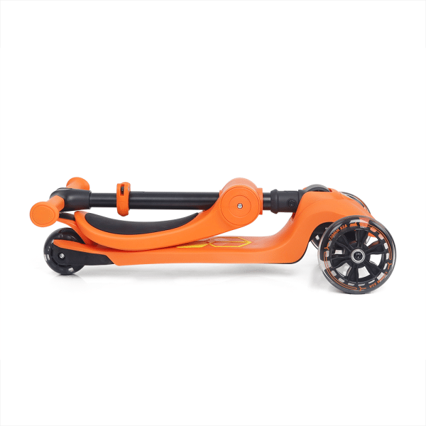 foldable Lamborghini Kids Scooter L5 2in1 orange